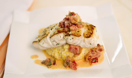 Pan Seared Florida Grouper