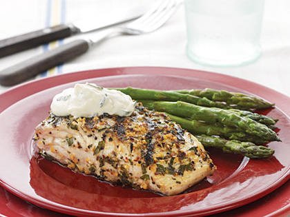 grilled amberjack