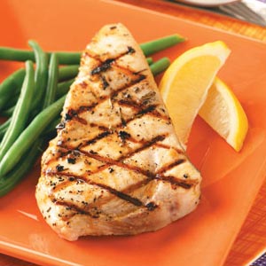 grilled rosemary swordfish