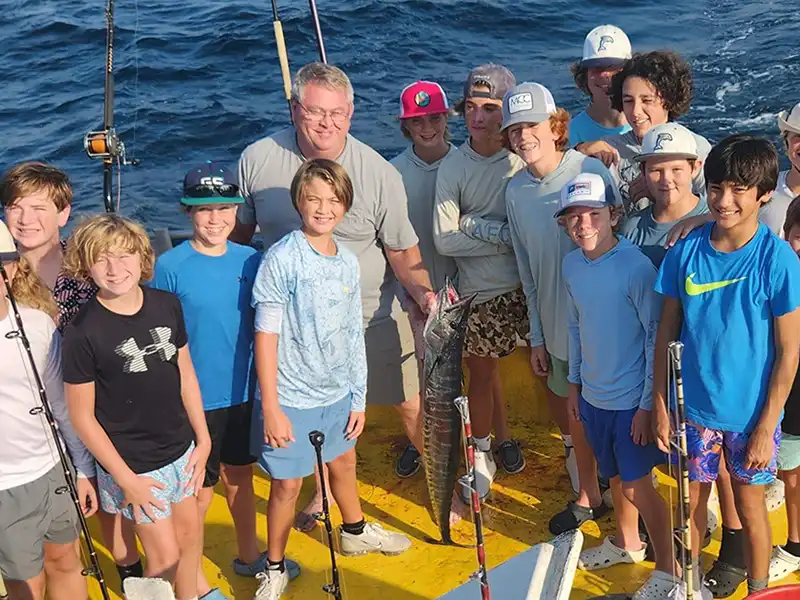 children charter fishing